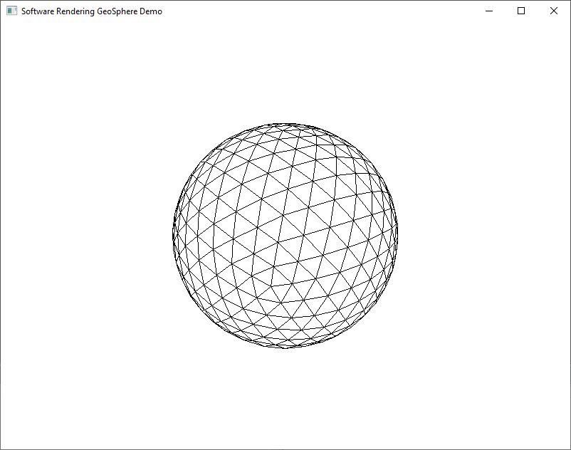 build geosphere mesh