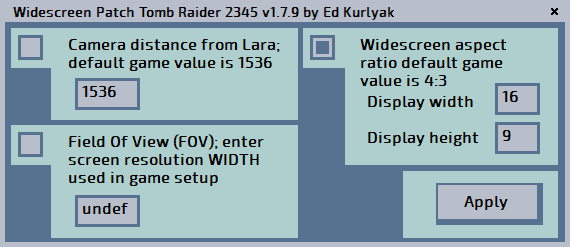 tomb raider 2 - 3 - 4 - 5
